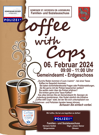 COFFEE with COPS - eine Initiative der Polizei