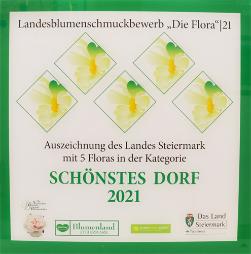 Auszeichnung Schönstes Blumendorf 2022